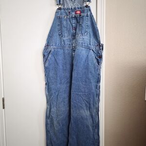 Dickies Blue Denim Overalls